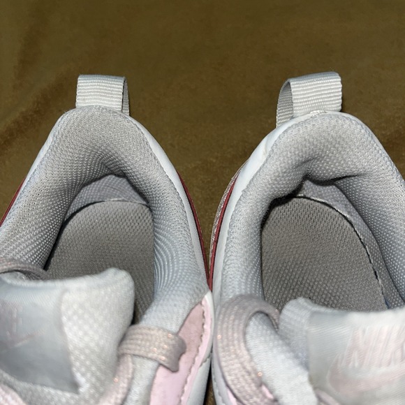 Nike Court Borough Low 2 White/Pink Size 5Y Or Size 7 Women's Sneakers‎ Shoe - Picture 11 of 16